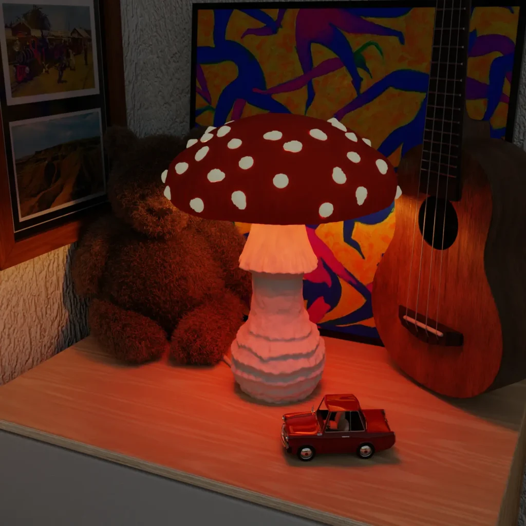 Amanita Masa Lambası - Görsel 3